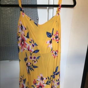 Old Navy floral fit and flare dress